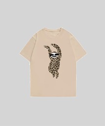 MAISON GA GA（メゾンガガ）の「Leopard Sloth Basic T（Tシャツ/カットソー）」