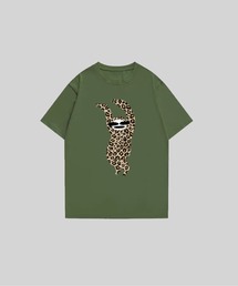 MAISON GA GA（メゾンガガ）の「Leopard Sloth Basic T（Tシャツ/カットソー）」