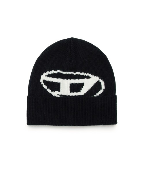 DIESEL(ディーゼル)の「キッズ ニットキャップ(ニットキャップ/ビーニー・キッズ・ブラック・Ⅰ/Ⅱ/Ⅲ)」の4枚目の写真