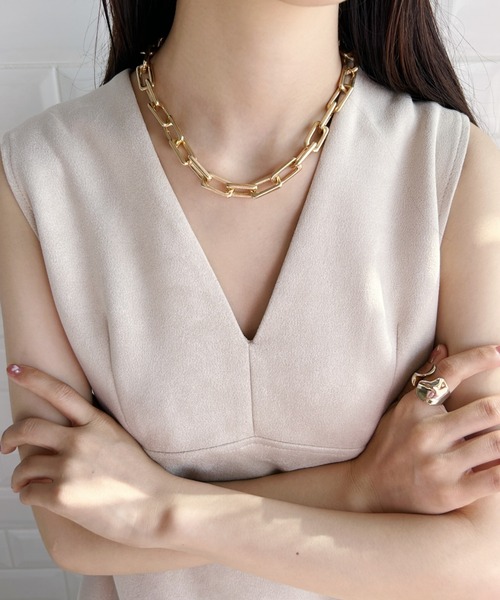 セール】volume chain necklace / ボリュームチェーン