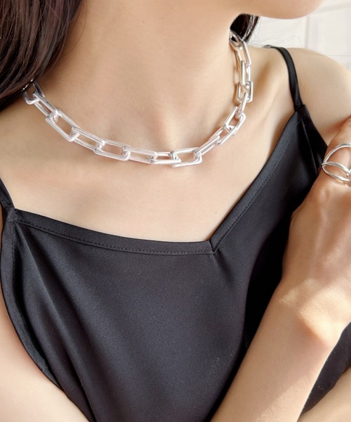 セール】volume chain necklace / ボリュームチェーン