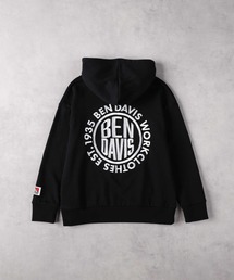 【BEN DAVIS】サークル刺繍パーカー