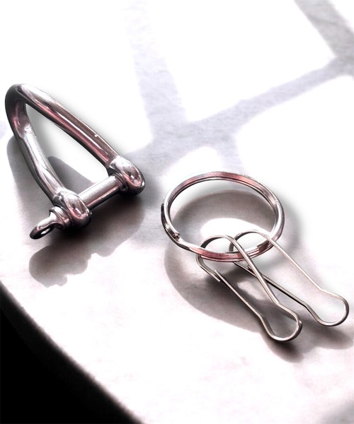キーケース・キーリング Silver Rope Keyring 楽天市場】【当店限定】【二重リング付き】 キーカバー
