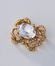 INED（イネド）の「CRYSTAL classic brooch (oval)（ブローチ/コサージュ）」