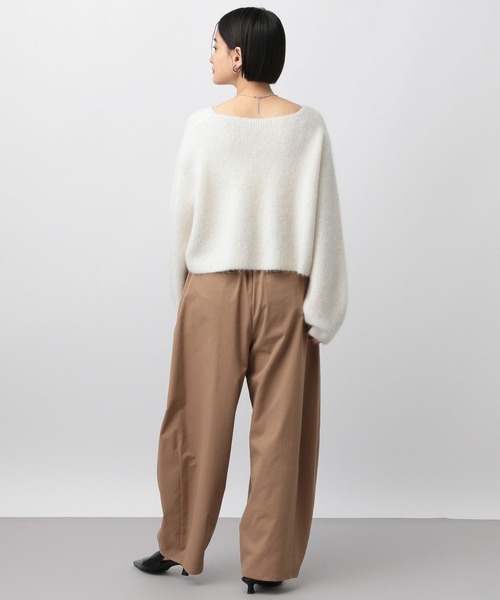 A part by（アパートバイ）の「アルパカショートプルオーバーニット_