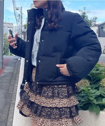 AS KNOW AS plus | ◇スタンドカラー中綿ブルゾン【2024AWアイテム】(ダウンジャケット/コート)