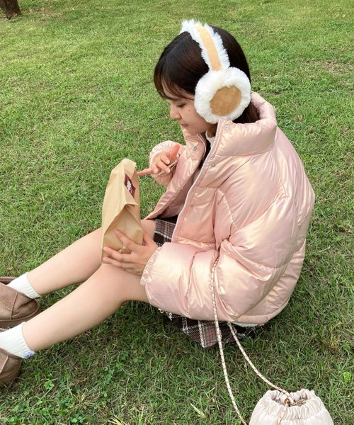 AS KNOW AS plus（アズノゥアズプラス）の「◇スタンドカラー中綿