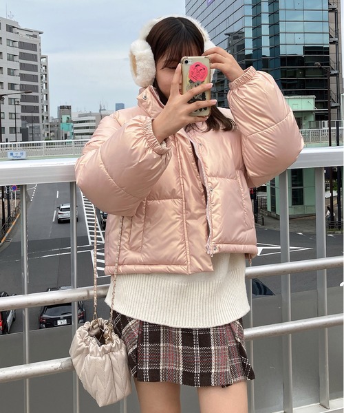 AS KNOW AS plus（アズノゥアズプラス）の「◇スタンドカラー中綿