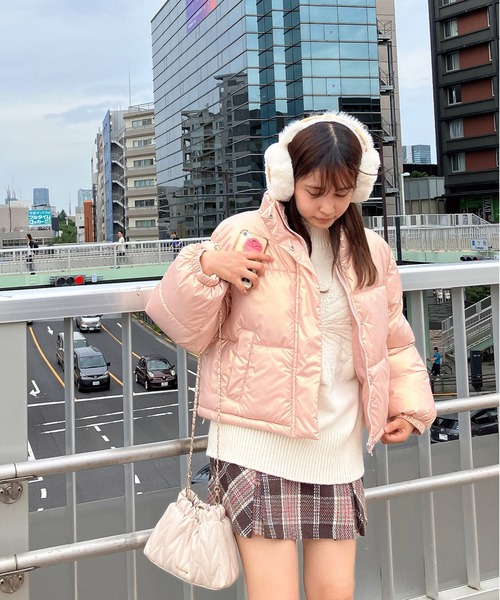 AS KNOW AS plus（アズノゥアズプラス）の「◇スタンドカラー中綿