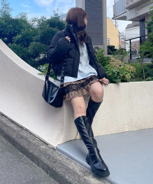 セール】◇スタンドカラー中綿ブルゾン（ダウンジャケット/コート