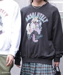 DOUBLE NAME | 【Disney】Disney villains USED風プルオーバー/ユニセックス(スウェット)