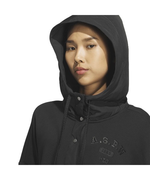 adidas（アディダス）の「アディダス adidas W CLG 裏起毛 スウェットフーディ（スウェット・レディース・バーガンディー/ブラック/ベージュ・M/L/S/XL）」の13枚目の写真