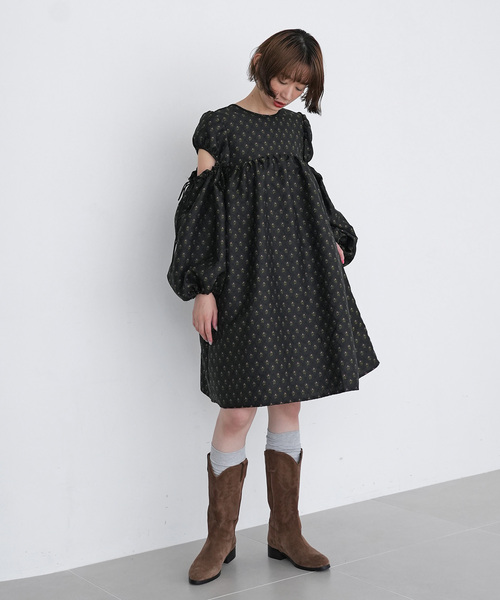 SLOBE citron.フラワーミニドレス SLOBE citron.（スローブシトロン）の「《WEB限定》SLOBE citron