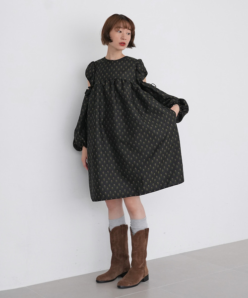 SLOBE citron.フラワーミニドレス SLOBE citron.(スローブシトロン)の「《WEB限定》SLOBE citron