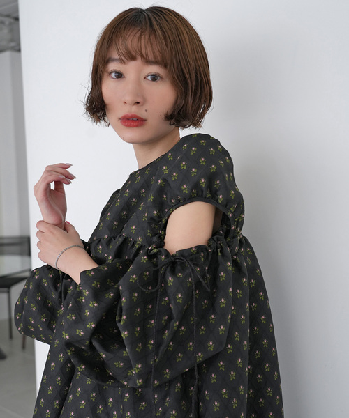 SLOBE citron.フラワーミニドレス SLOBE citron.（スローブシトロン）の「《WEB限定》SLOBE citron