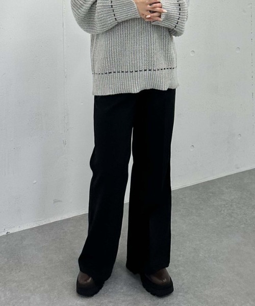 archives(アルシーヴ)の「タイトフレアスラックス(スラックス・レディース・グレー/ブラック/ブラウン・MEDIUM)」の15枚目の写真