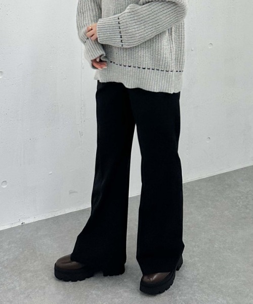 archives(アルシーヴ)の「タイトフレアスラックス(スラックス・レディース・グレー/ブラック/ブラウン・MEDIUM)」の16枚目の写真