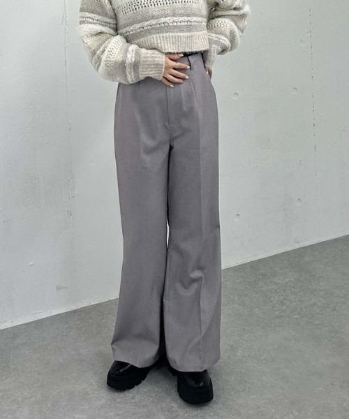 archives(アルシーヴ)の「タイトフレアスラックス(スラックス・レディース・グレー/ブラック/ブラウン・MEDIUM)」の21枚目の写真