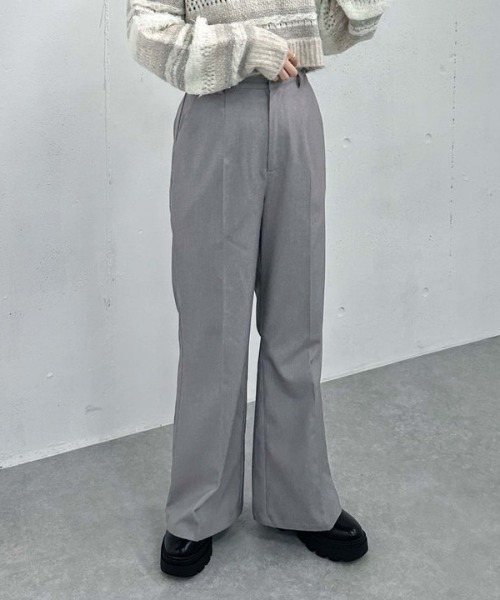 archives(アルシーヴ)の「タイトフレアスラックス(スラックス・レディース・グレー/ブラック/ブラウン・MEDIUM)」の22枚目の写真