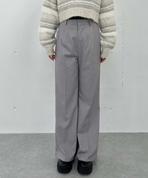 archives(アルシーヴ)の「タイトフレアスラックス(スラックス・レディース・グレー/ブラック/ブラウン・MEDIUM)」の8枚目の写真