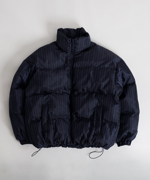 セール】ピンストライプ中綿ブルゾン（ブルゾン）｜epnok（エプノック