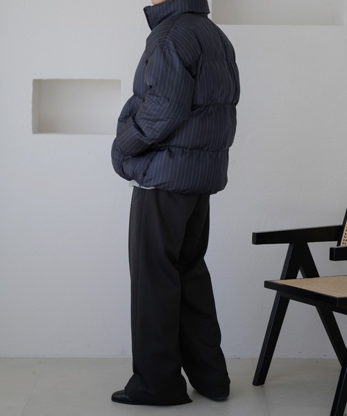 最終42000→13000♡スコットクラブ♡ブルゾン　フード有り　配色 新色登場】DRAW CODE DOUBLE ZIP ARTIFICIAL 2WAY HOOD BLOUSON