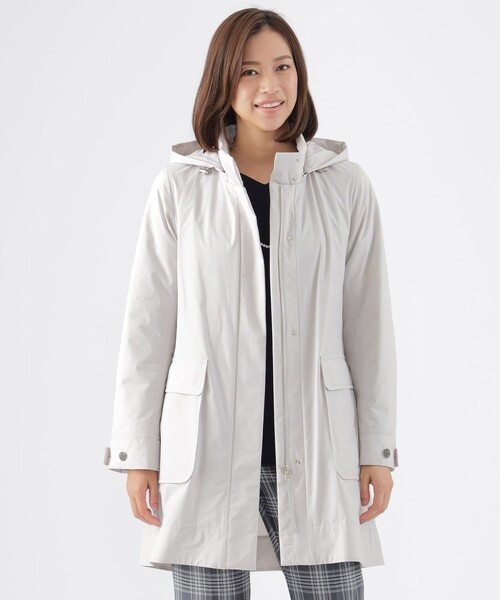 トランスワーク ホワイトダックダウン使用ダウンコート