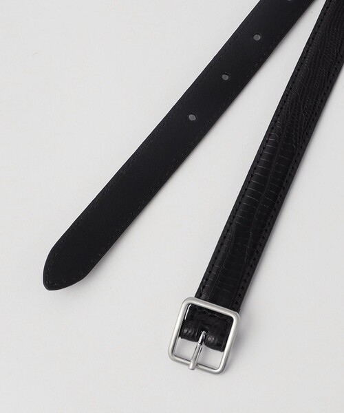 Steven Alan（スティーブンアラン）の「＜Anderson`s × Steven Alan＞ EMBS NARROW BELT/ベルト（ベルト・メンズ・ブラック・75cm/80ｃｍ/85cm/90cm）」の4枚目の写真