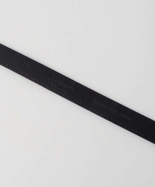 Steven Alan（スティーブンアラン）の「＜Anderson`s × Steven Alan＞ EMBS NARROW BELT/ベルト（ベルト・メンズ・ブラック・75cm/80ｃｍ/85cm/90cm）」の5枚目の写真