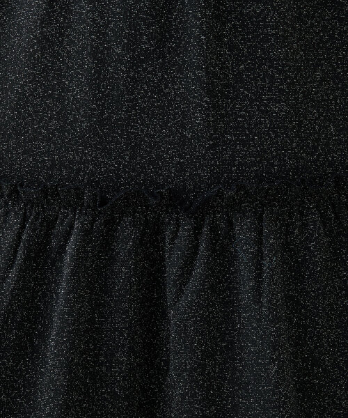 【セール】【ラメ生地】フリルティアードスカート（スカート）｜w closet（ダブルクローゼット）