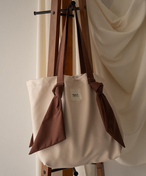 mideal(マイディール)の「tote bag /トートバッグ(トートバッグ・レディース・ブラウン/ベージュ・FREE)」の2枚目の写真