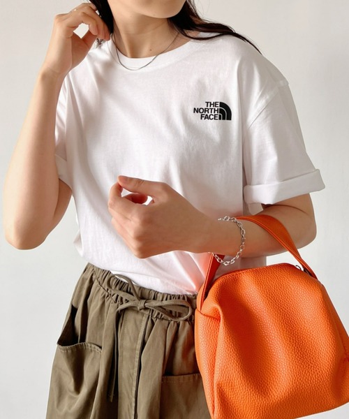 THE NORTH FACE(ザノースフェイス)の「国内未発売 THE NORTH FACE(ザ・ノースフェイス)/ワンポイントロゴ 半袖 コットン Tシャツ/M'S COTTON BASIC S/S R/TEE(Tシャツ/カットソー・レディース・ホワイト/ブラウン/グリーン/サンドベージュ/ブラック/ピンク/ネイビー/ミント/パープル/ライトブルー/チャコールグレー/ラベンダー・S/M/L/XL/XXL)」の13枚目の写真