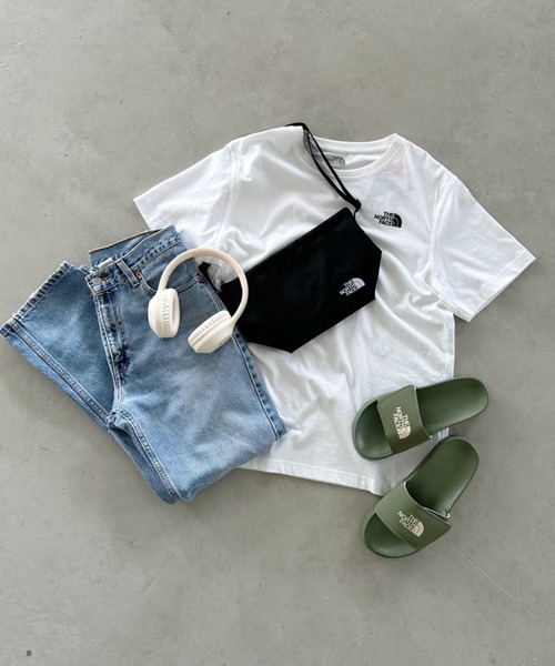 THE NORTH FACE(ザノースフェイス)の「国内未発売 THE NORTH FACE(ザ・ノースフェイス)/ワンポイントロゴ 半袖 コットン Tシャツ/M'S COTTON BASIC S/S R/TEE(Tシャツ/カットソー・レディース・ホワイト/ブラウン/グリーン/サンドベージュ/ブラック/ピンク/ネイビー/ミント/パープル/ライトブルー/チャコールグレー/ラベンダー・S/M/L/XL/XXL)」の14枚目の写真