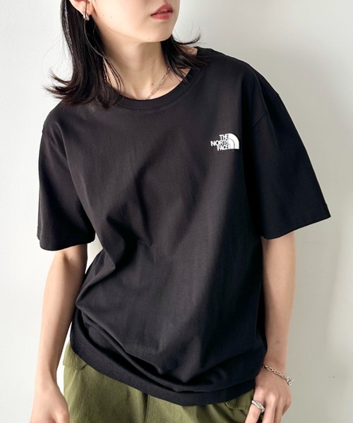 THE NORTH FACE(ザノースフェイス)の「国内未発売 THE NORTH FACE(ザ・ノースフェイス)/ワンポイントロゴ 半袖 コットン Tシャツ/M'S COTTON BASIC S/S R/TEE(Tシャツ/カットソー・レディース・ホワイト/ブラウン/グリーン/サンドベージュ/ブラック/ピンク/ネイビー/ミント/パープル/ライトブルー/チャコールグレー/ラベンダー・S/M/L/XL/XXL)」の18枚目の写真
