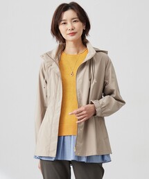 【撥水・洗える】Artirosa テントライン ショート丈 コート