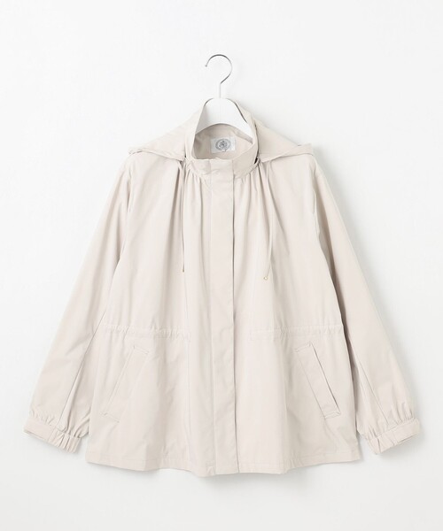 J.PRESS Ladies(J.プレス レディス)の「【撥水・洗える】Artirosa テントライン ショート丈 コート(その他アウター・レディース・ブラウン系1/ネイビー系/ベージュ系/アイボリー系・S/XS)」の12枚目の写真
