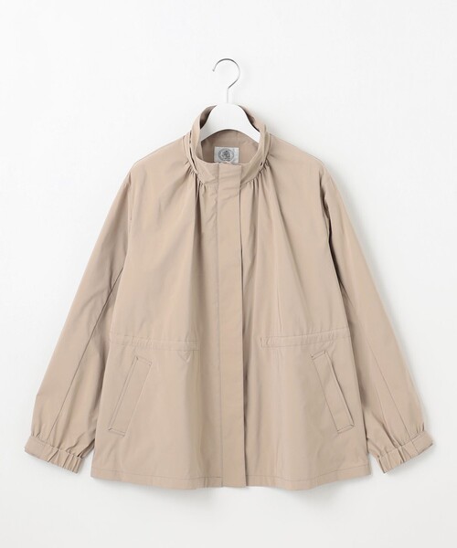 J.PRESS Ladies(J.プレス レディス)の「【撥水・洗える】Artirosa テントライン ショート丈 コート(その他アウター・レディース・ブラウン系1/ネイビー系/ベージュ系/アイボリー系・S/XS)」の7枚目の写真