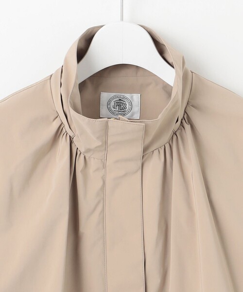 J.PRESS Ladies(J.プレス レディス)の「【撥水・洗える】Artirosa テントライン ショート丈 コート(その他アウター・レディース・ブラウン系1/ネイビー系/ベージュ系/アイボリー系・S/XS)」の8枚目の写真
