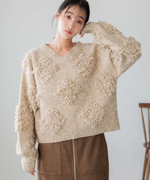 LOWRYS FARM（ローリーズファーム）の「ループジャガードプルオーバー