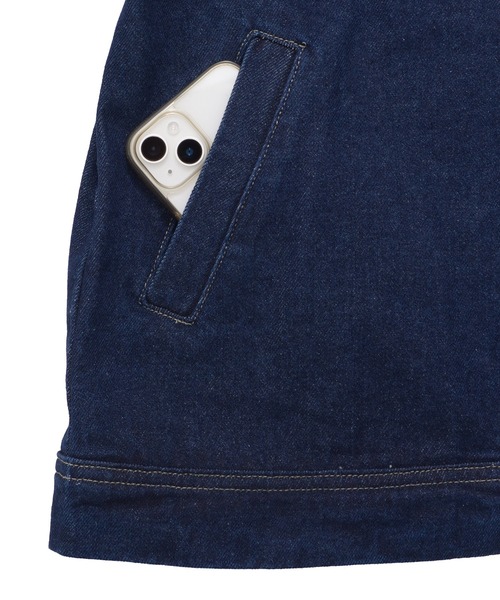 Revo.（レボ）の「YOIDORE -酔いどれ- 浮世絵 ビール 刺繍 デニムジャケット（デニムジャケット・メンズ・ライトインディゴブルー/インディゴブルー・L/M）」の10枚目の写真