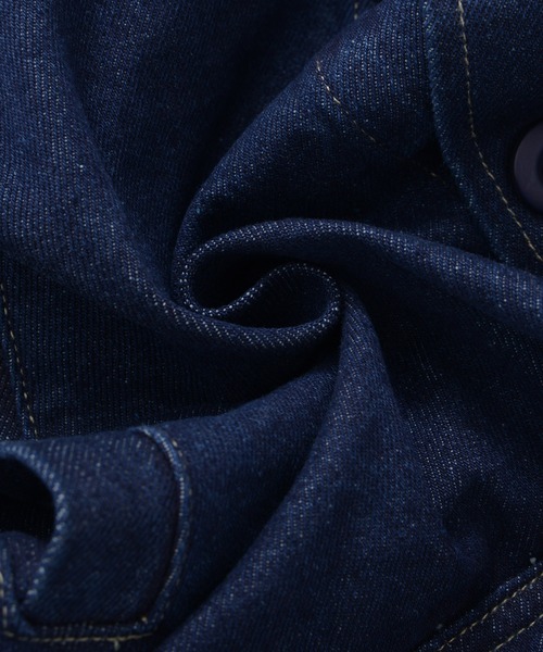 Revo.（レボ）の「YOIDORE -酔いどれ- 浮世絵 ビール 刺繍 デニムジャケット（デニムジャケット・メンズ・ライトインディゴブルー/インディゴブルー・L/M）」の13枚目の写真