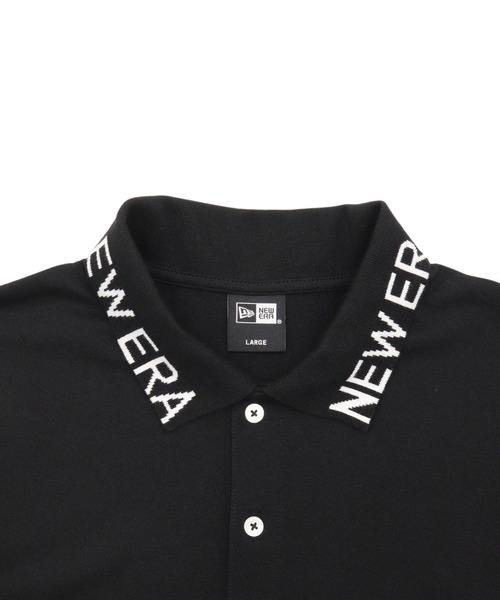 NEW ERA（ニューエラ）の「ニューエラ 半袖ポロシャツ オーバーサイズ コットン（ポロシャツ・メンズ・ホワイト/ブラック・XL/XXL/L/M）」の11枚目の写真