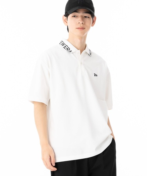 ニューエラ 半袖ポロシャツ オーバーサイズ コットン（ポロシャツ