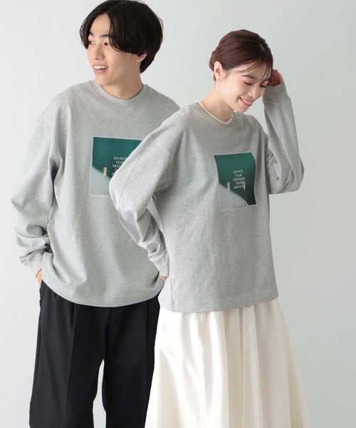 セール】ヘビロッTEE/プリント/長袖/147196（Tシャツ/カットソー