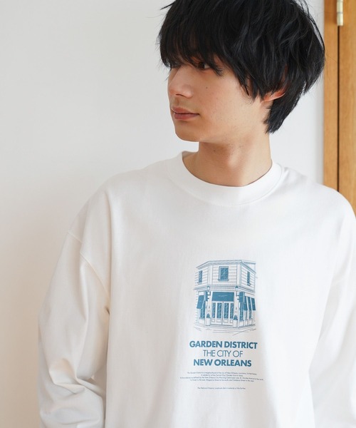 セール】ヘビロッTEE/プリント/長袖/147196（Tシャツ/カットソー