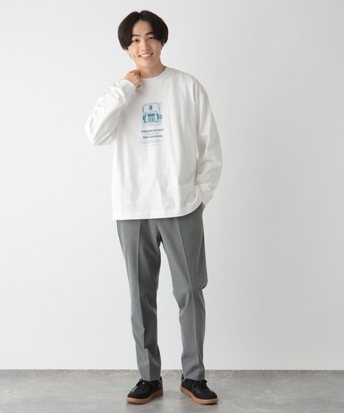 セール】ヘビロッTEE/プリント/長袖/147196（Tシャツ/カットソー