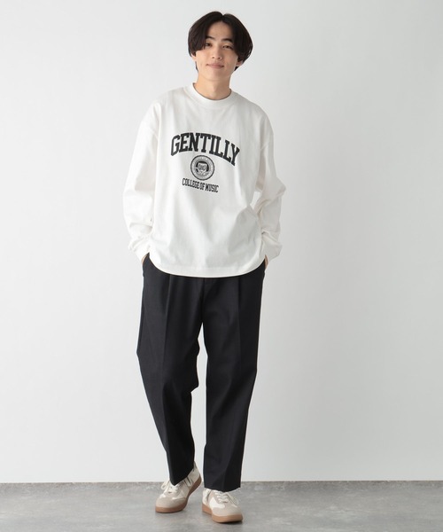 GLOBAL WORK（グローバルワーク）の「ヘビロッTEE/プリント/長袖/147196（Tシャツ/カットソー・メンズ・ホワイト系その他2/グレー/ホワイト/グリーン・SMALL/MEDIUM/LARGE/X-LARGE）」の17枚目の写真