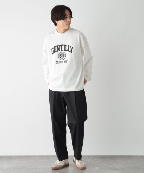 GLOBAL WORK（グローバルワーク）の「ヘビロッTEE/プリント/長袖/147196（Tシャツ/カットソー・メンズ・ホワイト系その他2/グレー/ホワイト/グリーン・SMALL/MEDIUM/LARGE/X-LARGE）」の18枚目の写真