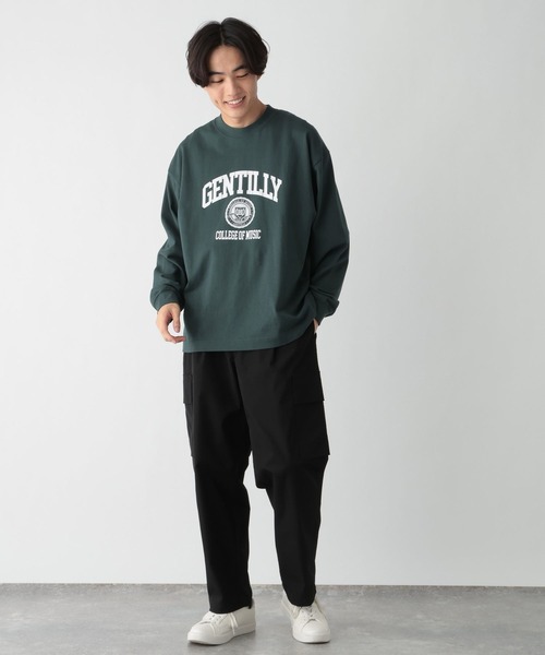 syu　15枚 セール】ヘビロッTEE/プリント/長袖/147196（Tシャツ/カットソー