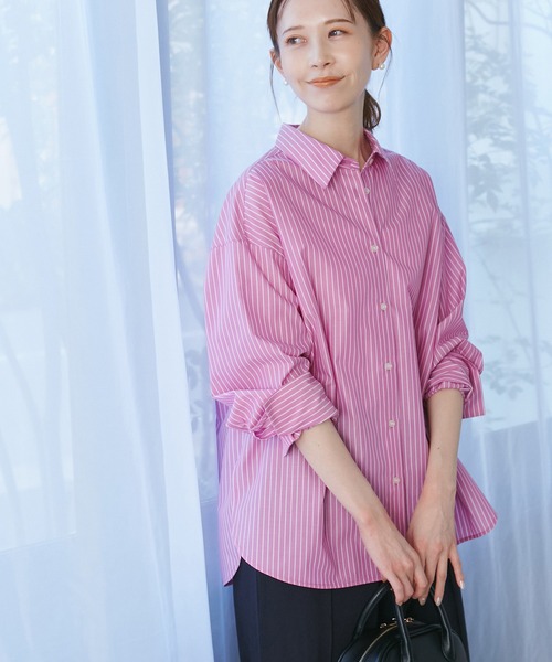 セール】花粉ガード・防シワ/レギュラーシャツ（シャツ/ブラウス